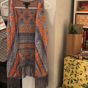 Fringe vest!